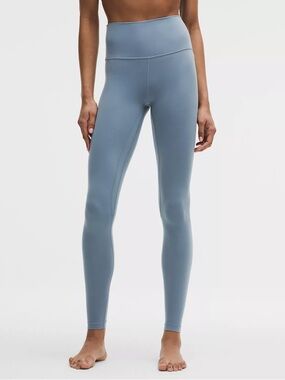 #5. Blue Lululemon Align High-Rise Leggings